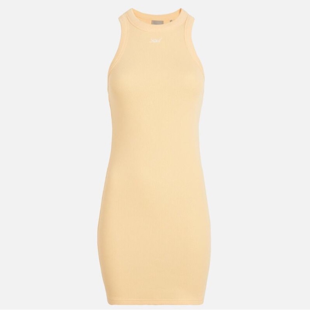 Kith Women Lyra Waffle Mini Dress - Sun Coral